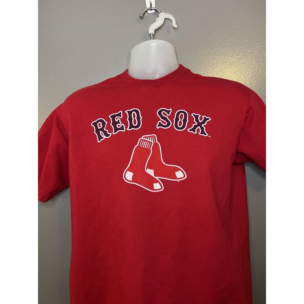 Boston Red Sox Shirt Mens Small Red MLB Baseball Graphic Tee Royal Apparel